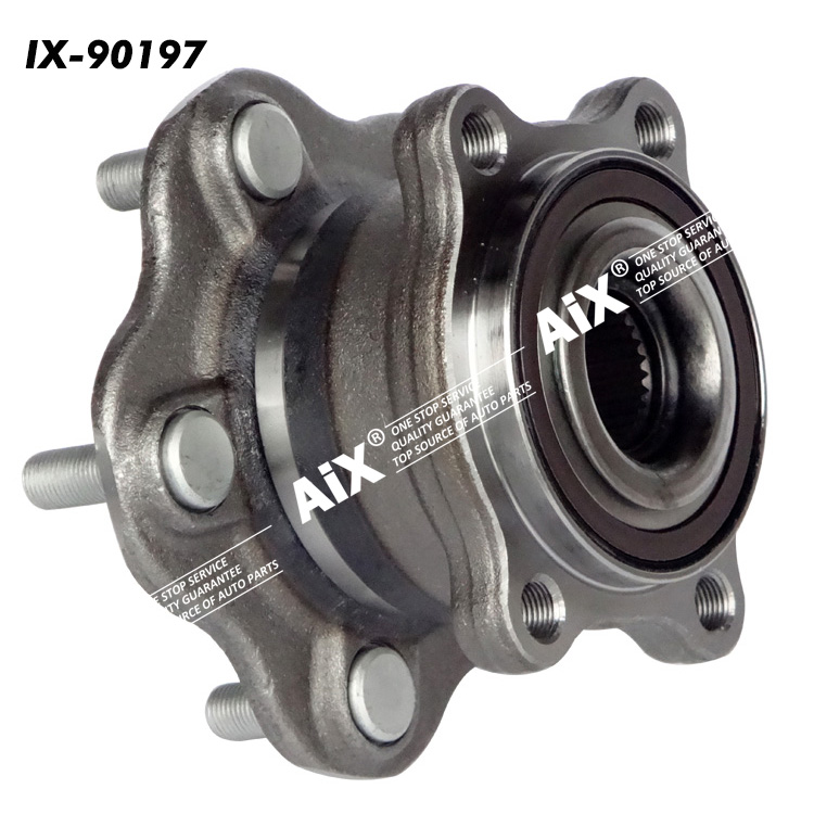 AiX] 43202-3JA0B Rear Wheel Bearing and Hub Assembly for NISSAN