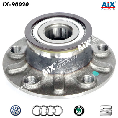 [AiX] IX-90020,XTGB42015R04,1K0598611,1K0501611E,8V0598611,8V0598611A Wheel Hub Bearing for AUDI,VW