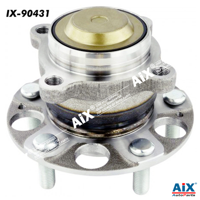 [AiX]IX-90431,512544,BR930856,HA590640,HUB410T-3,42200-T2A-A51 Wheel Bearing Assembly for Acura TLX