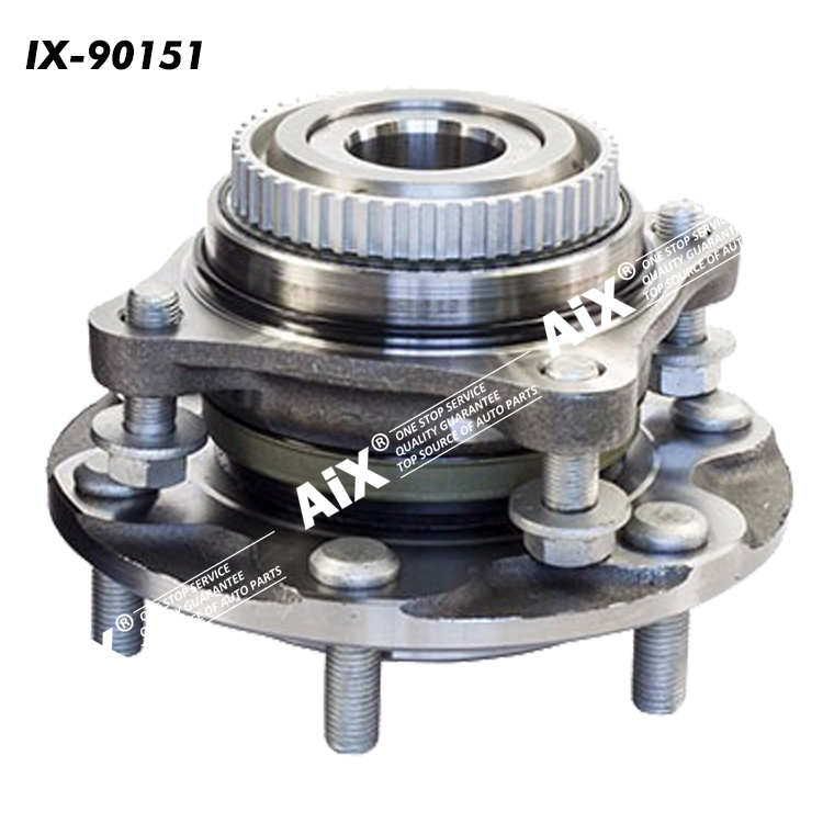 AiX] IX-90151,43550-0K030 Front Wheel Bearing and Hub Assembly for 